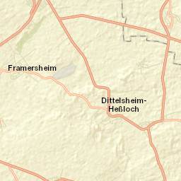 Framersheim Street Map