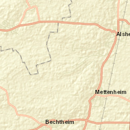 Mettenheim Street Map