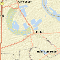 Gimbsheim Street Map