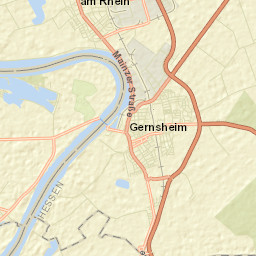 Gernsheim Street Map