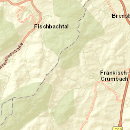 Fränkisch-Crumbach Street Map