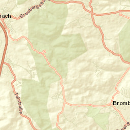 Brensbach Street Map