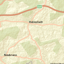 Neubrunn Street Map