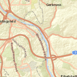 Randersacker Street Map