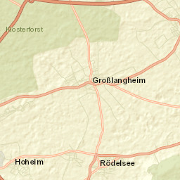 Rödelsee Street Map