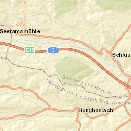 Schlüsselfeld Street Map