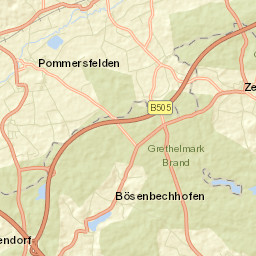 Pommersfelden Street Map