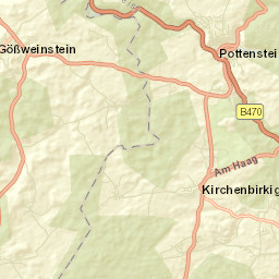 Pottenstein Street Map