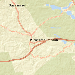 Kirchenthumbach Street Map