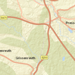 Pressath Street Map
