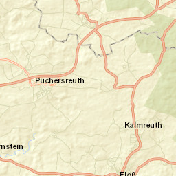 Püchersreuth Street Map