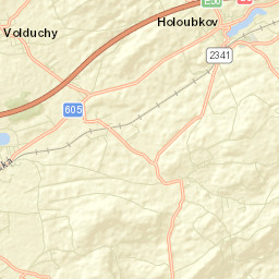 Holoubkov Street Map