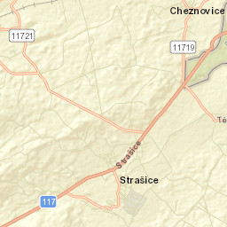 Strašice Street Map
