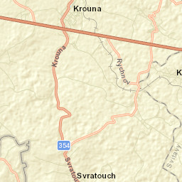 Krouna Street Map