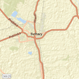 Okres Svitavy Street Map