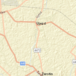 Újezd Street Map