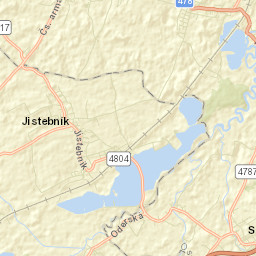 Jistebník Street Map