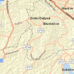 Horní Bludovice Street Map