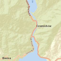 Czernichów Street Map