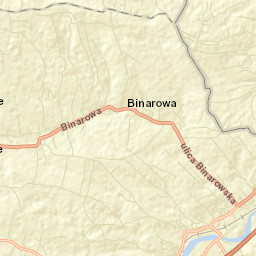 Biecz Street Map