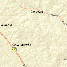 Golcowa Street Map