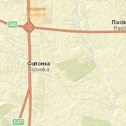 Solonka Street Map