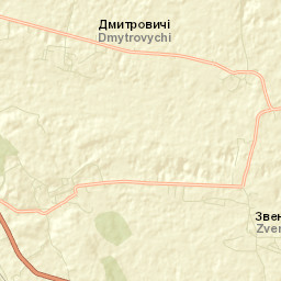 Dzvinogrud Street Map