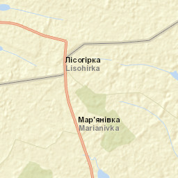 Lisogirka Street Map