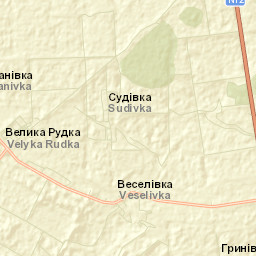 Velika Rudka Street Map