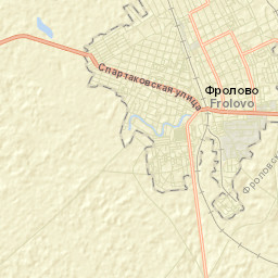 Frolovo Street Map