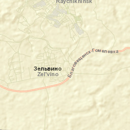 Gorod Raychikhinsk Street Map