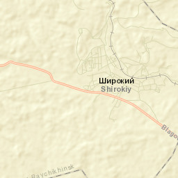 Shirokiy Street Map