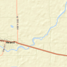 Hearst Street Map