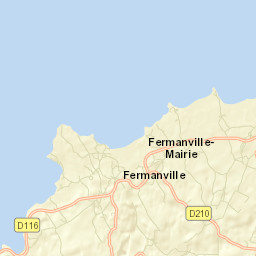 Fermanville Street Map