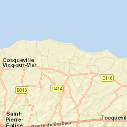 Saint-Pierre-Église Street Map