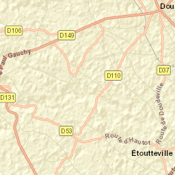 Doudeville Street Map