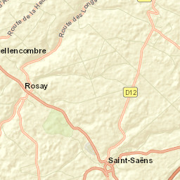 Saint-Saëns Street Map