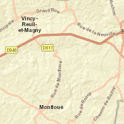 Rozoy-sur-Serre Street Map