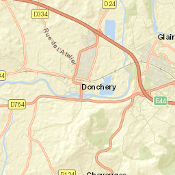 Donchery Street Map