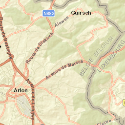 Arlon Street Map