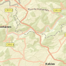 Kehlen Street Map