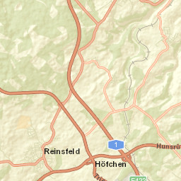 Reinsfeld Street Map