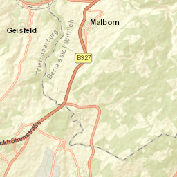 Malborn Street Map