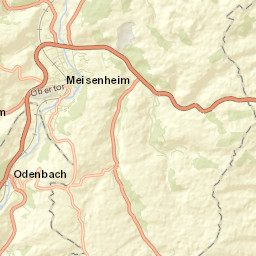 Meisenheim Street Map