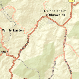 Reichelsheim Street Map