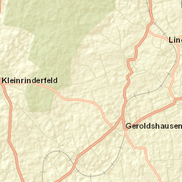 Geroldshausen Street Map