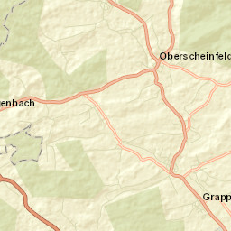 Oberscheinfeld Street Map