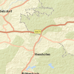 Hemhofen Street Map