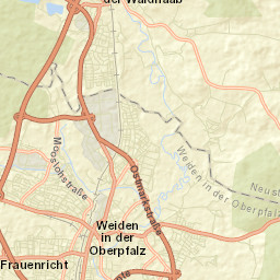Weiden Street Map