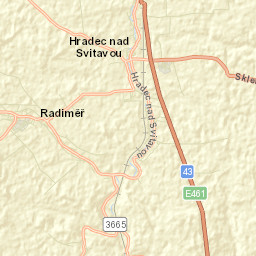 Radiměř Street Map